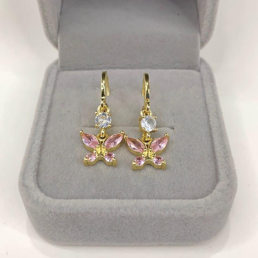 Aretes de mariposa